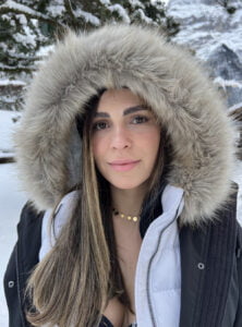 Mariana Carmel em Grindelwald.